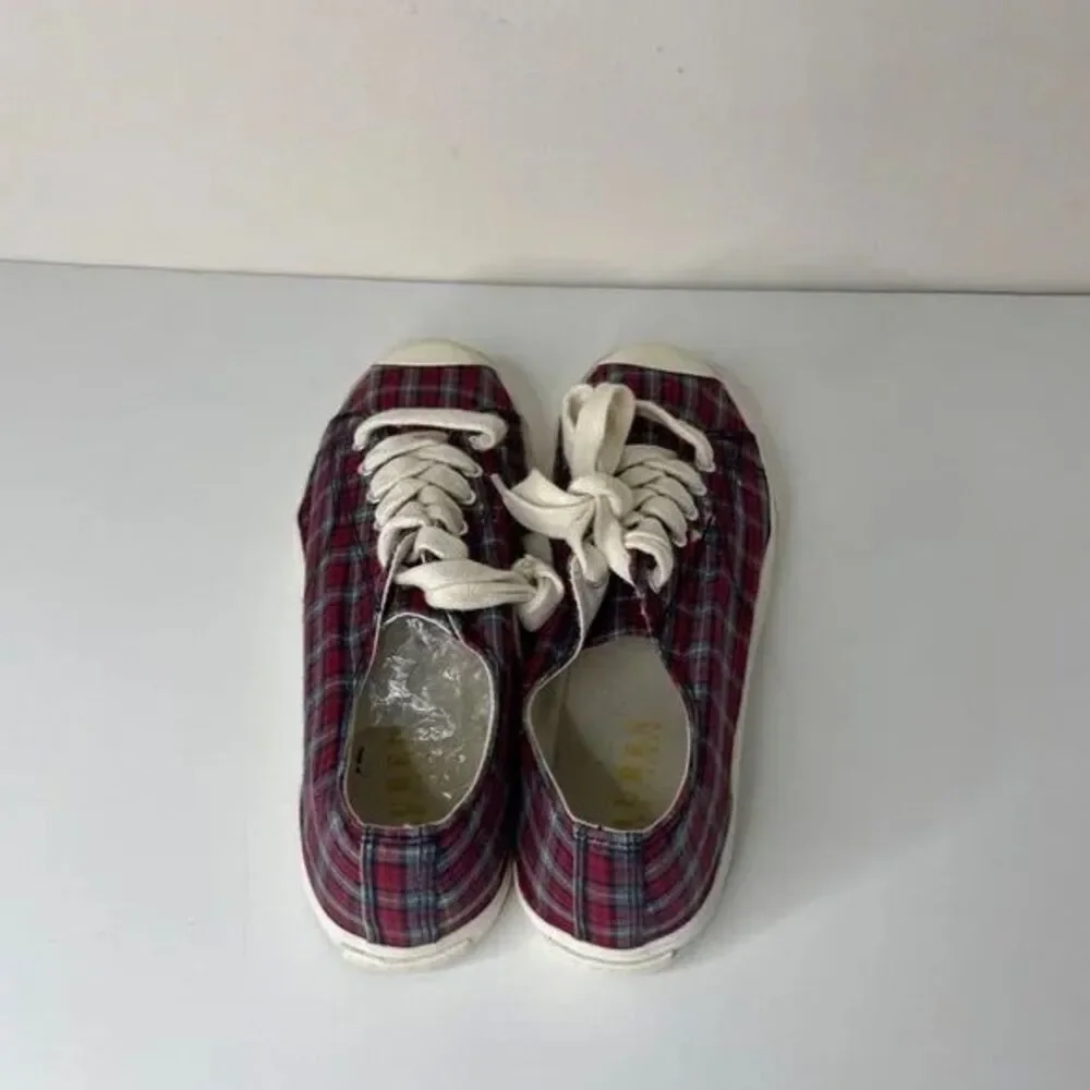 Lauren Ralph Lauren | Multi Colored‎ Plaid Bandelle Casual Sneakers Size 8.5 B